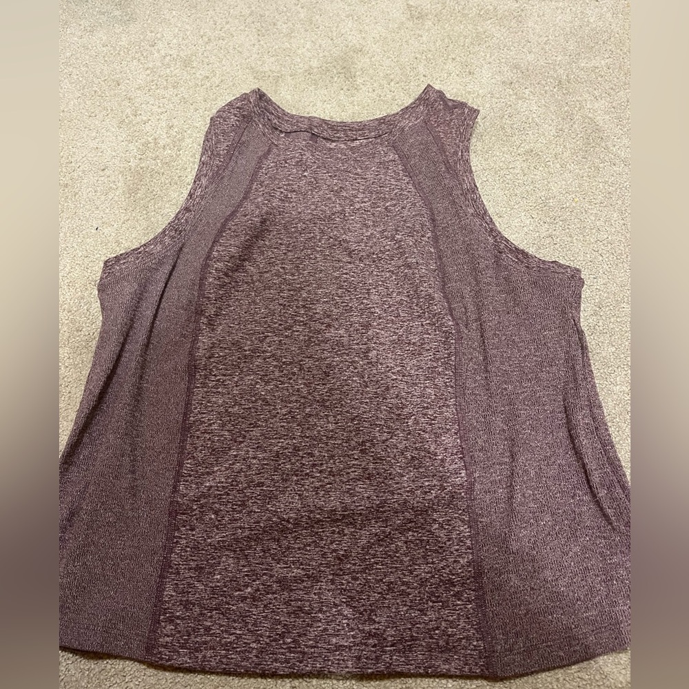 Purple workout shirt never worn
